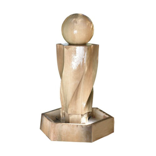 Vortex with ball sphere Modern Art Minimalistic Fountain Unique Design